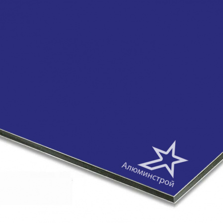 Алюминиевая композитная панель 3 мм (0.21) 1500х4000 RAL 5002