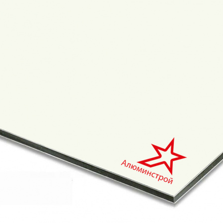 Алюминиевая композитная панель 4 мм (0.4) 1220х4000 серия Классик RAL 9010