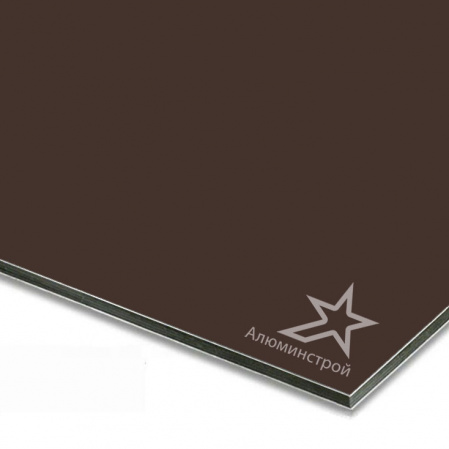 Алюминиевая композитная панель 3 мм (0.3) 1220х4000 RAL 8017
